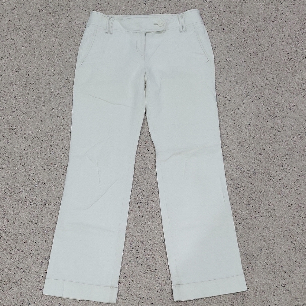 LOFT Corduroy Light Khaki Pants